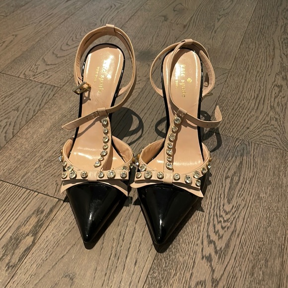 Kate spade Lydia heels rock stud vibes 7.5 - Picture 2 of 7